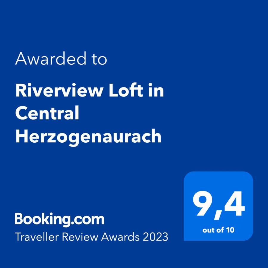 Riverview Loft In Central 헤르초게나우라흐 외부 사진